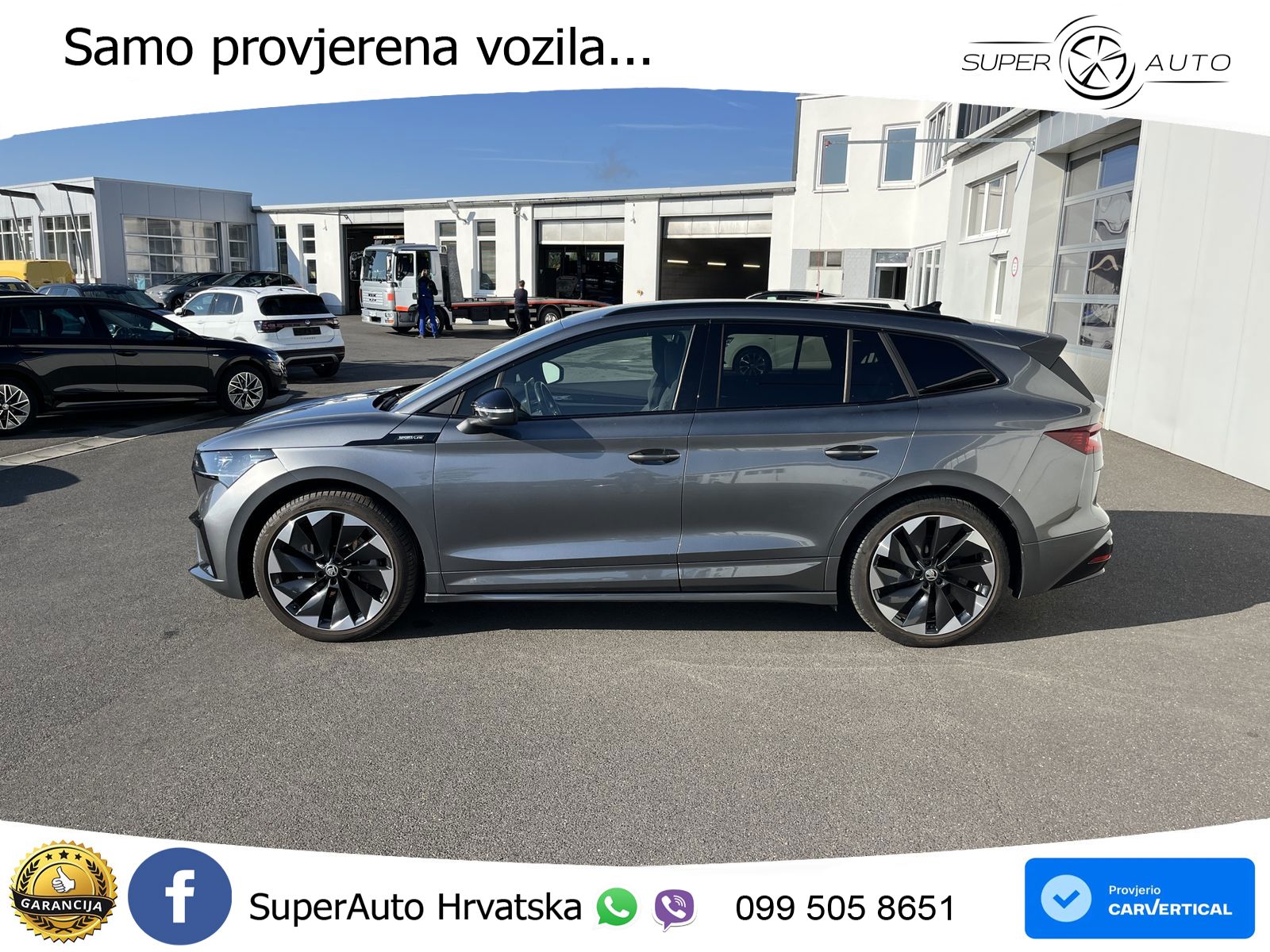 Škoda Enyaq iV 80x 82 kWh (265 KS) AWD SportLine LED+ACC