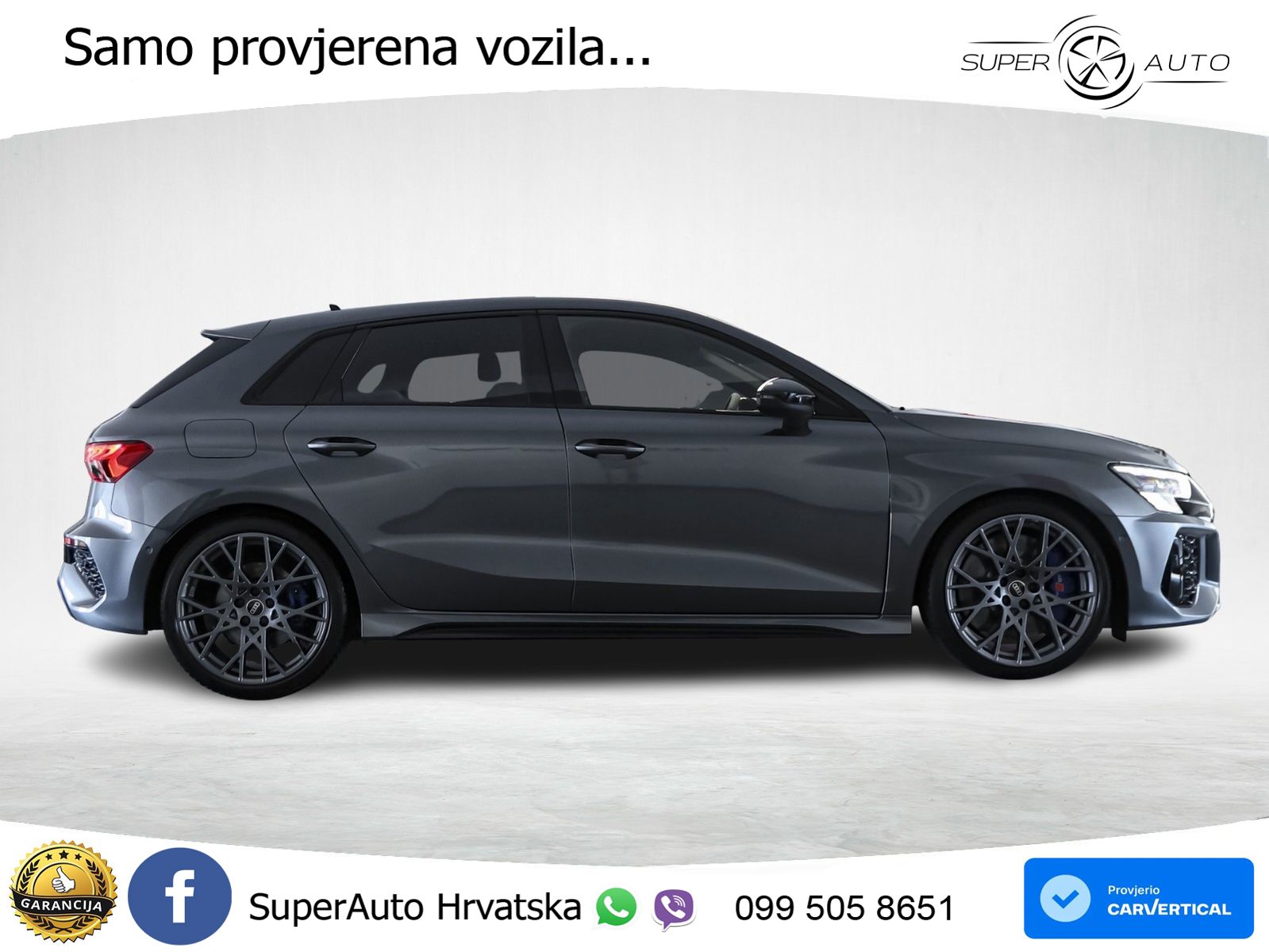 Audi RS3 Sedan 2.5 TFSI (400 KS) quattro S tronic LED+GR SJED+ACC