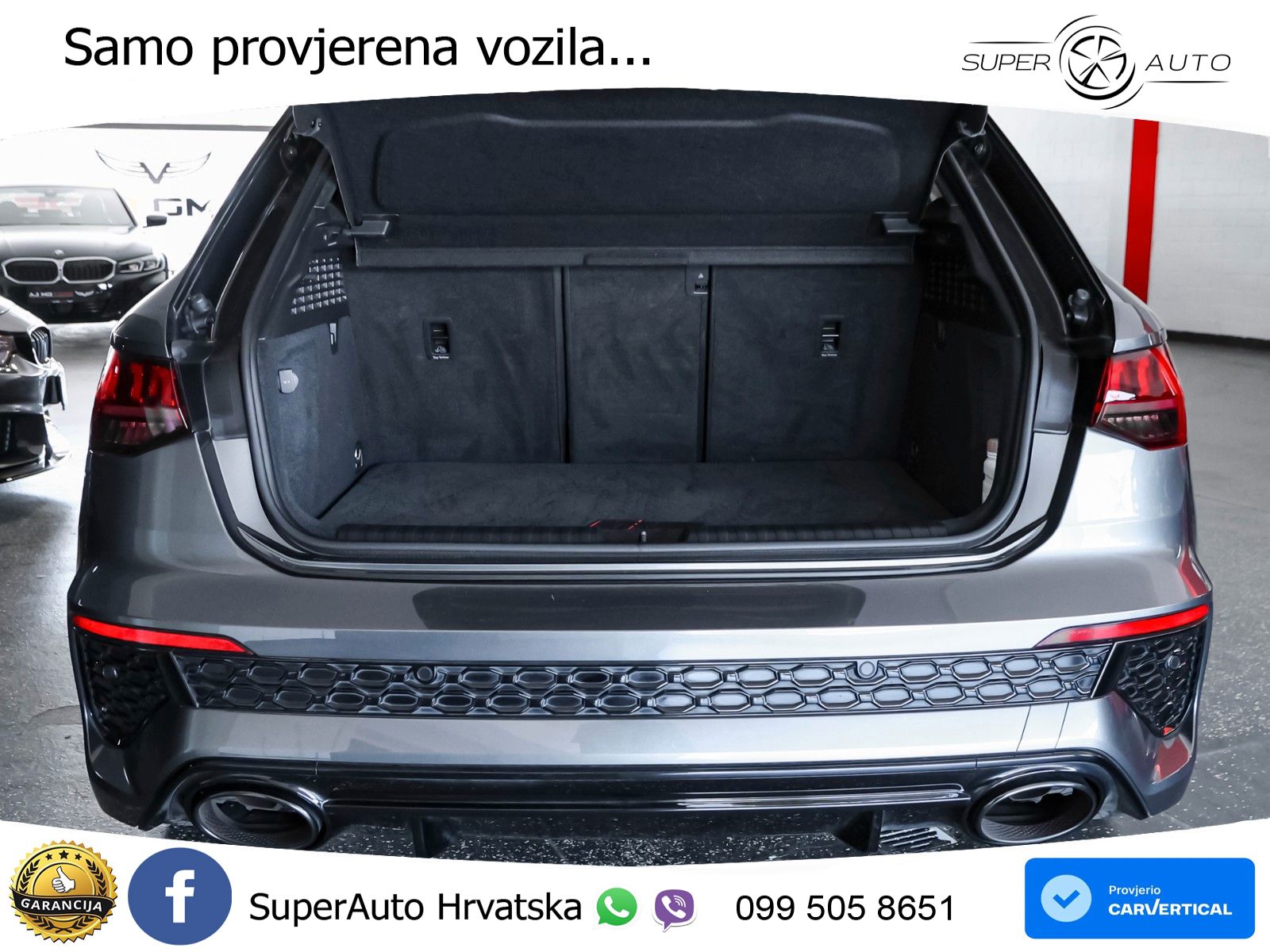 Audi RS3 Sedan 2.5 TFSI (400 KS) quattro S tronic LED+GR SJED+ACC