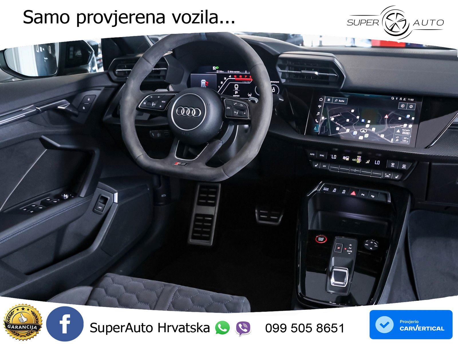 Audi RS3 Sedan 2.5 TFSI (400 KS) quattro S tronic LED+GR SJED+ACC