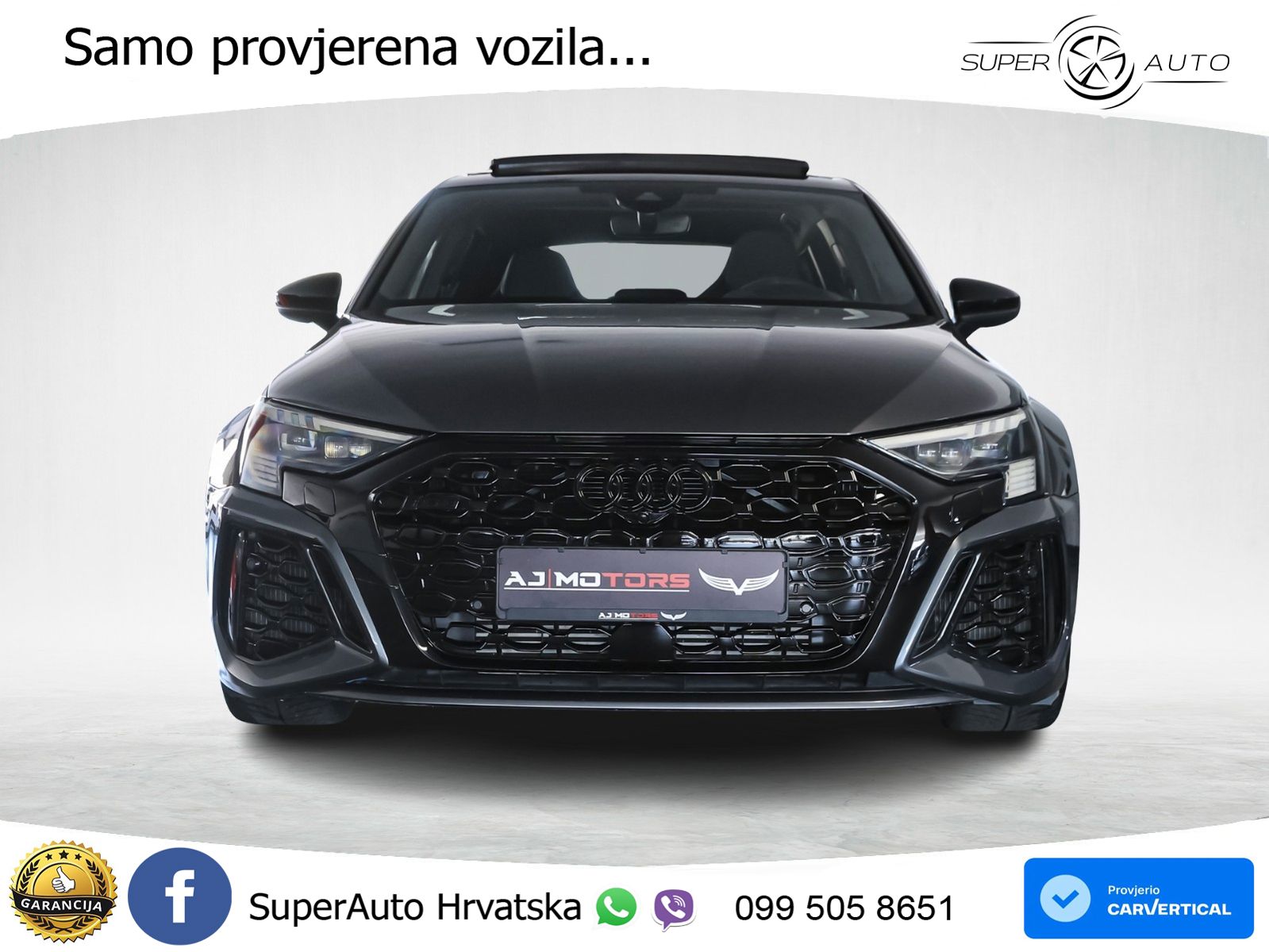Audi RS3 Sedan 2.5 TFSI (400 KS) quattro S tronic LED+GR SJED+ACC