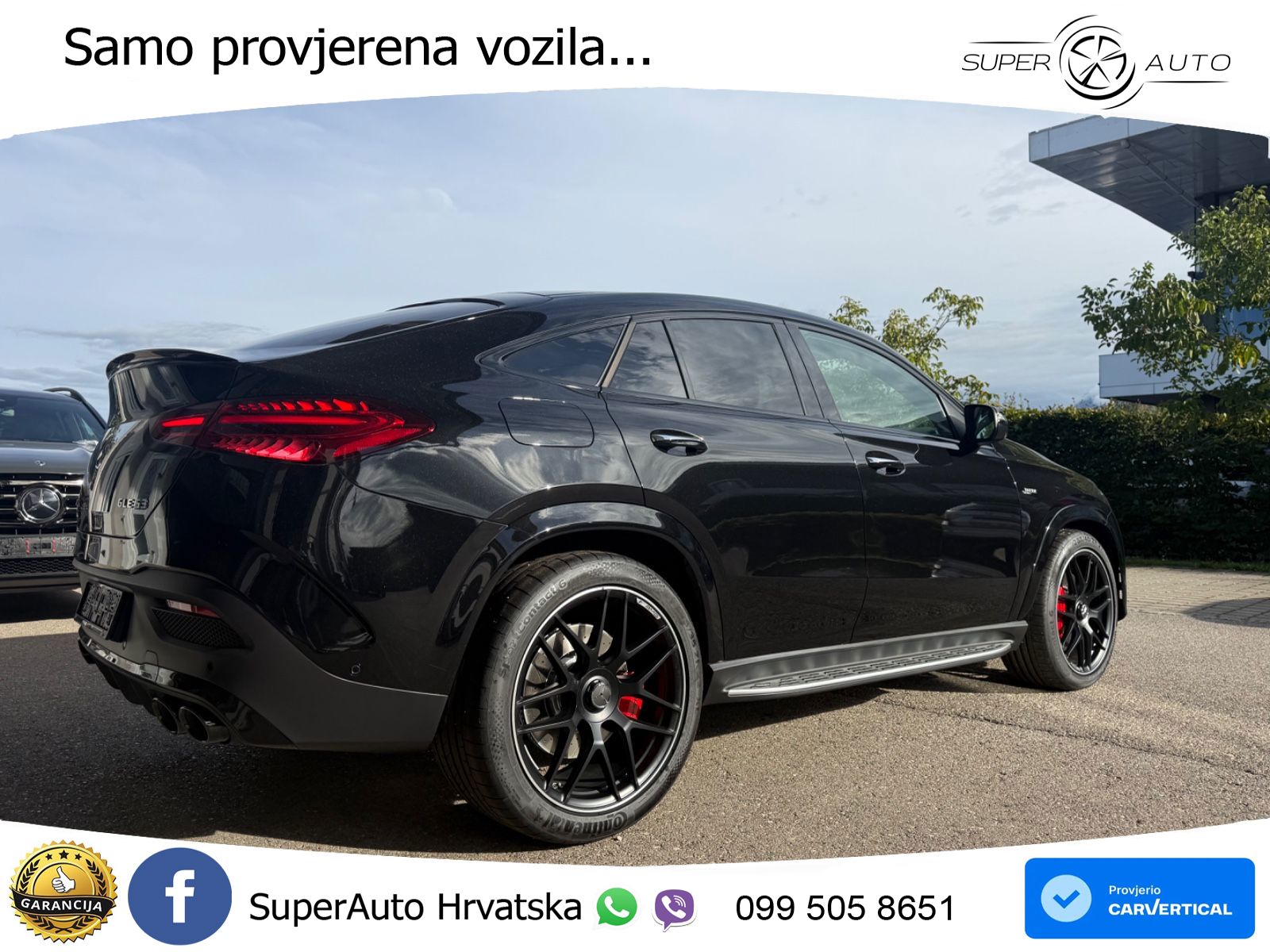Mercedes AMG GLE 53 (435 KS) EQ Boost 4MATIC+ AMG SPEEDSHIFT TCT 9G LED+GR SJED+ACC