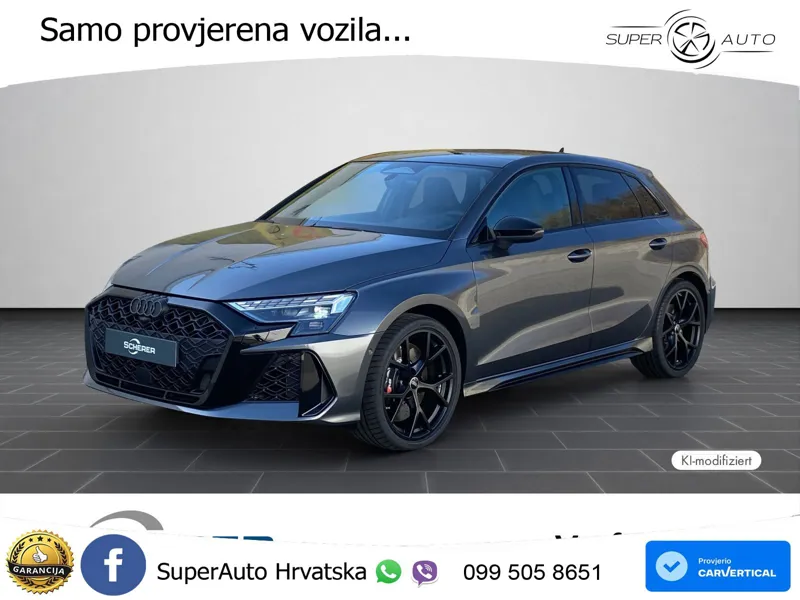 Audi RS3 Sedan 2.5 TFSI (400 KS) quattro S tronic LED+GR SJED+ACC