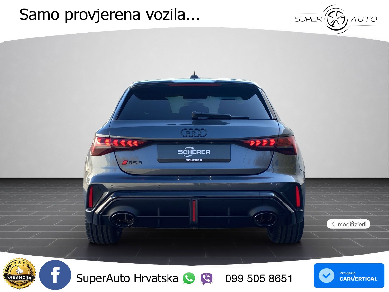 Audi RS3 Sedan 2.5 TFSI (400 KS) quattro S tronic LED+GR SJED+ACC