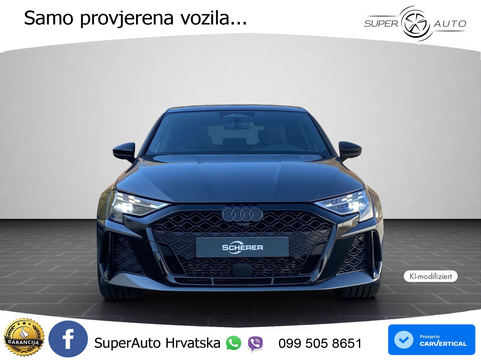 Audi RS3 Sedan 2.5 TFSI (400 KS) quattro S tronic LED+GR SJED+ACC