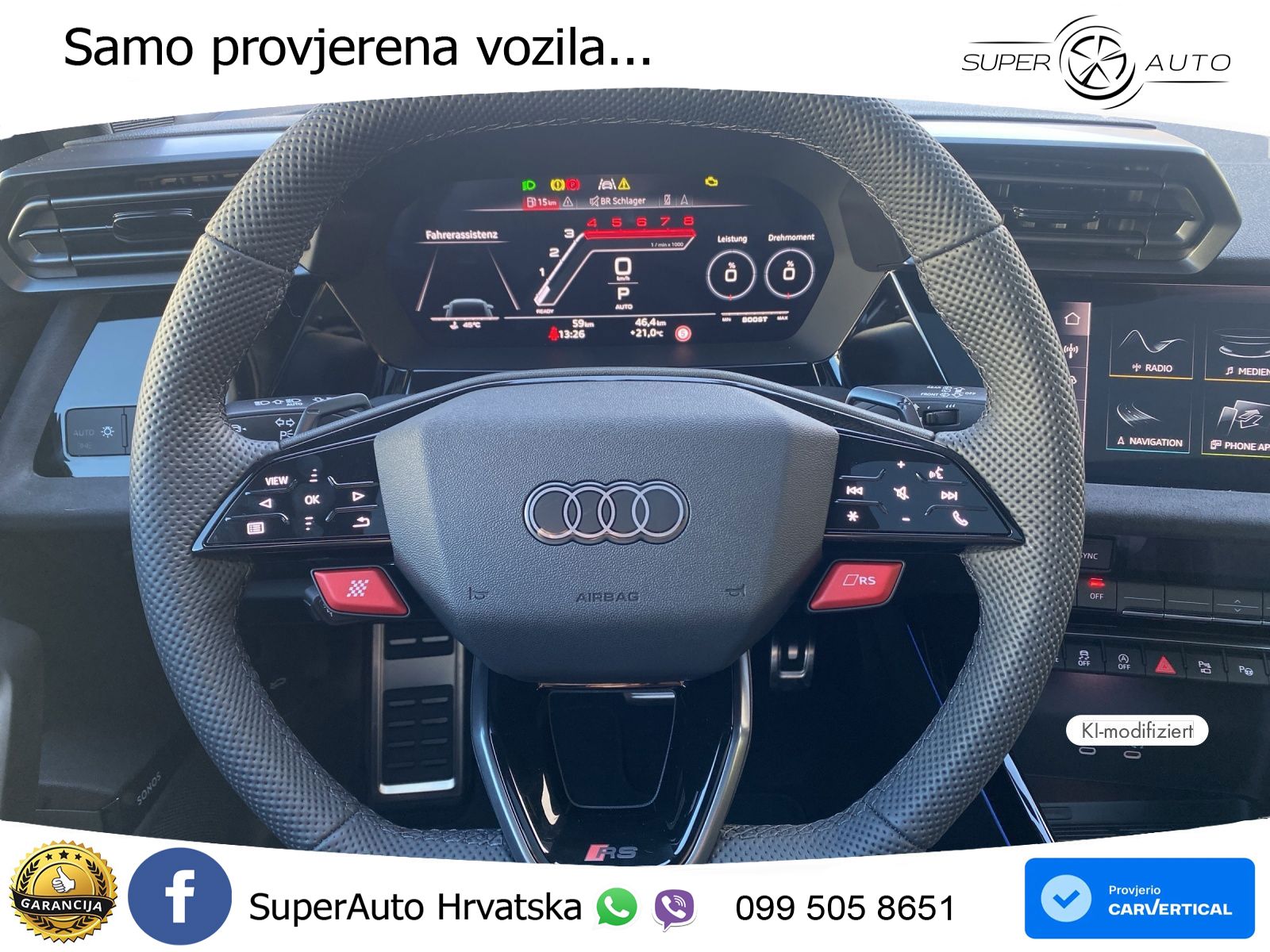 Audi RS3 Sedan 2.5 TFSI (400 KS) quattro S tronic LED+GR SJED+ACC