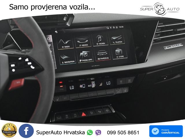 Audi RS3 Sedan 2.5 TFSI (400 KS) quattro S tronic LED+GR SJED+ACC