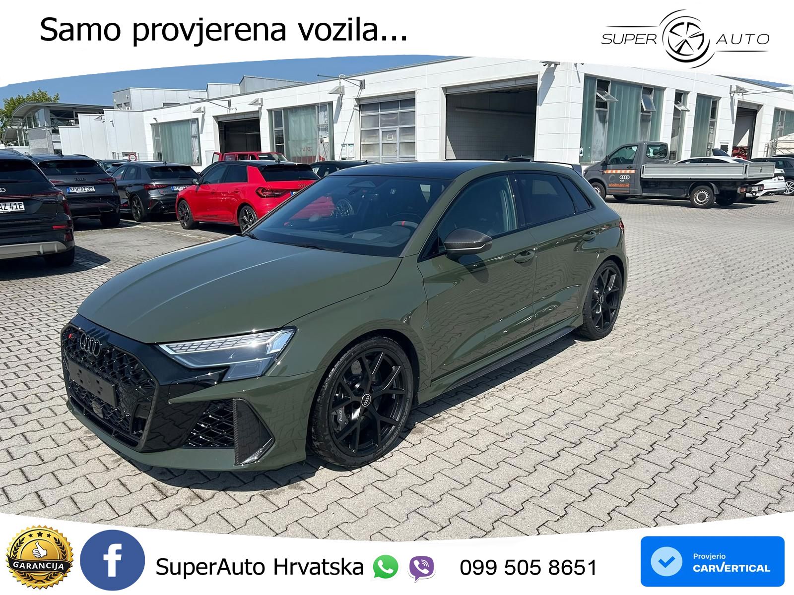 Audi RS3 Sedan 2.5 TFSI (400 KS) quattro S tronic LED+GR SJED+ACC