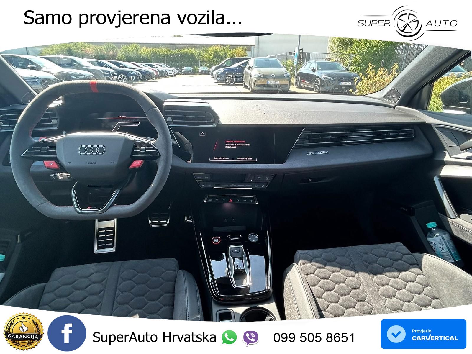 Audi RS3 Sedan 2.5 TFSI (400 KS) quattro S tronic LED+GR SJED+ACC