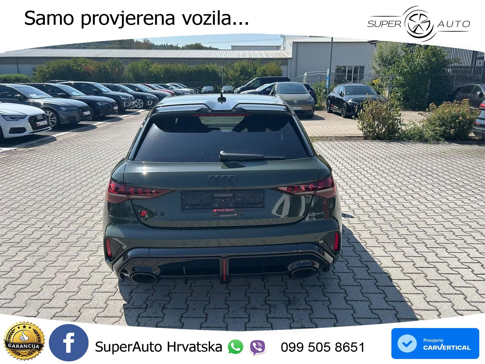 Audi RS3 Sedan 2.5 TFSI (400 KS) quattro S tronic LED+GR SJED+ACC