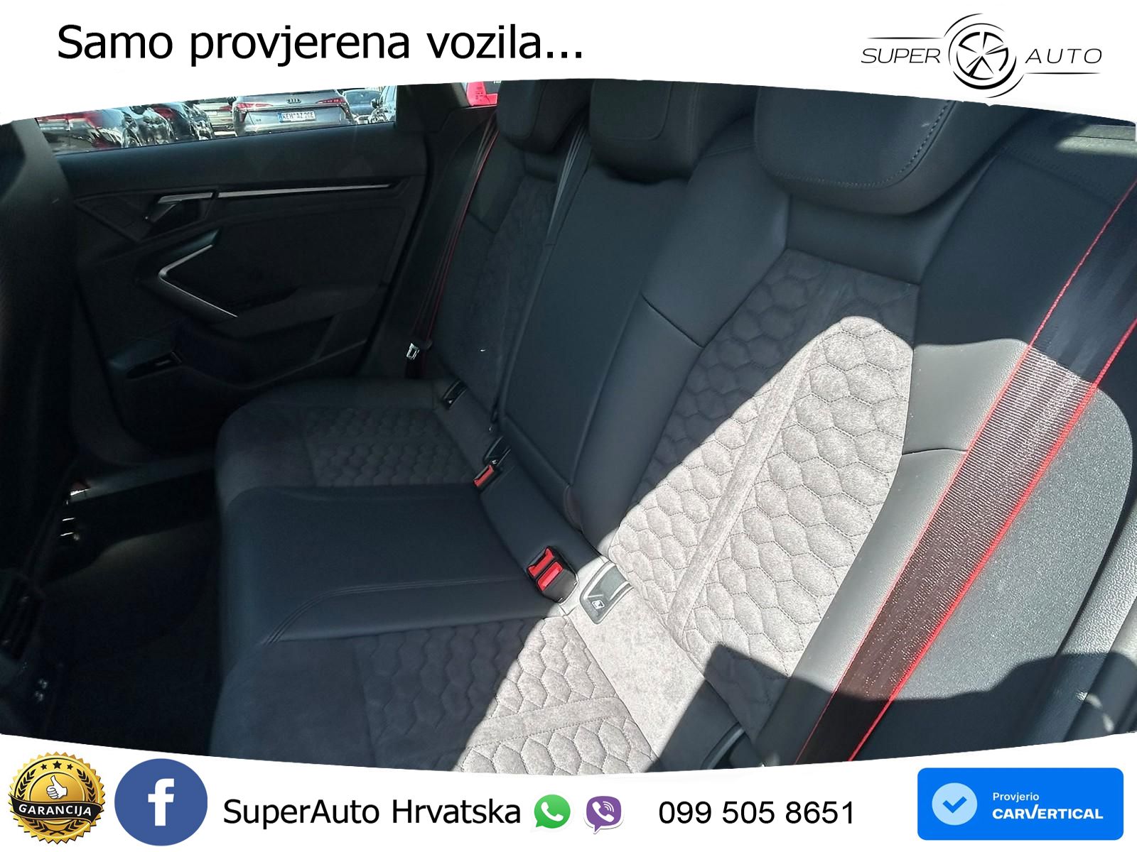 Audi RS3 Sedan 2.5 TFSI (400 KS) quattro S tronic LED+GR SJED+ACC
