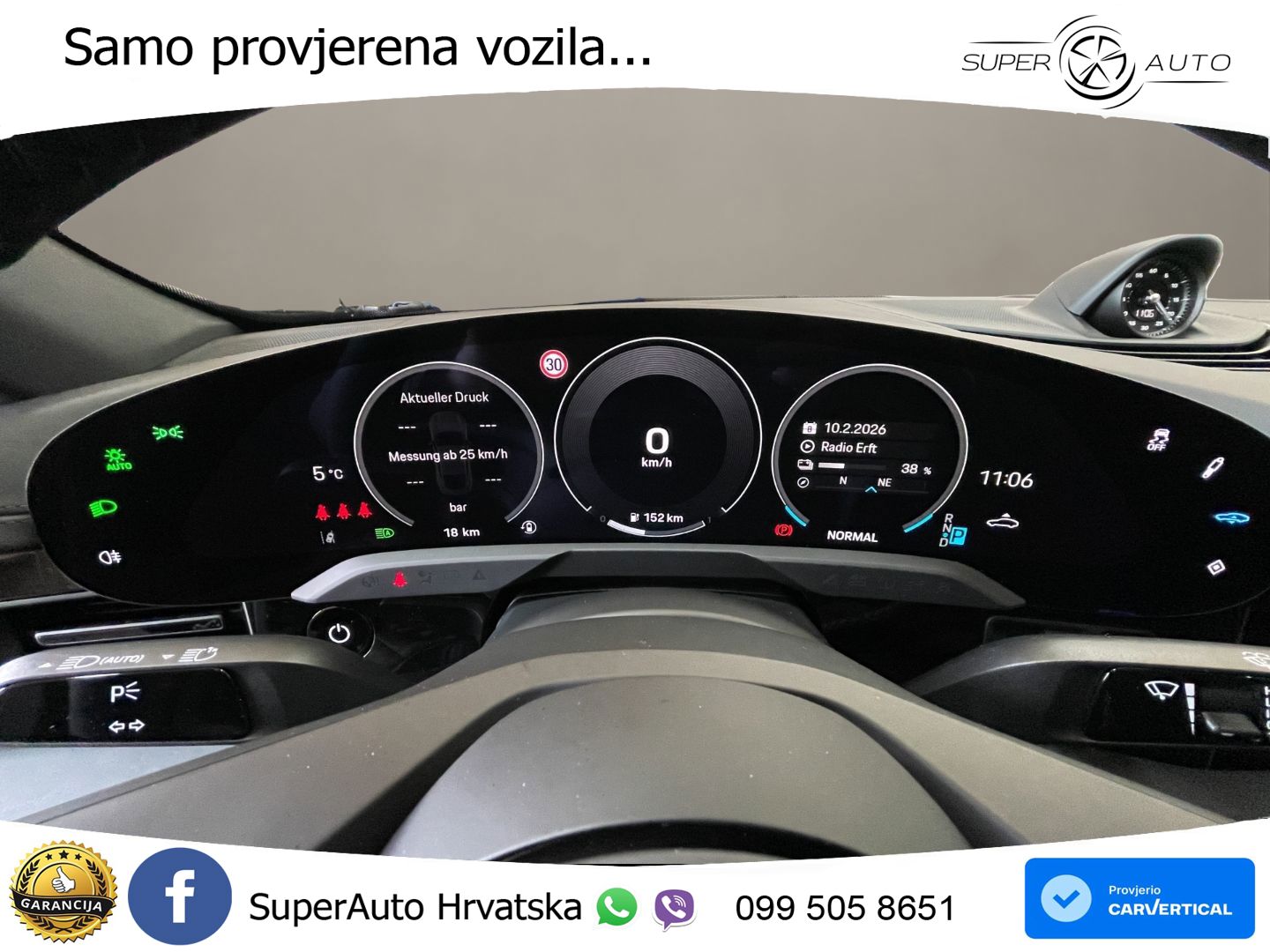 Porsche Taycan 4 105 kWh (435 KS)