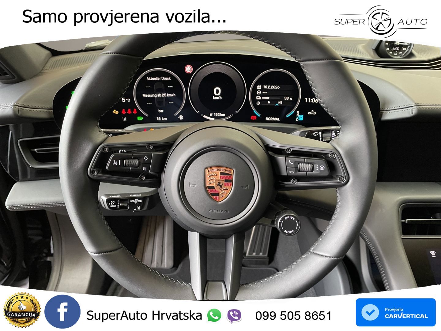 Porsche Taycan 4 105 kWh (435 KS)