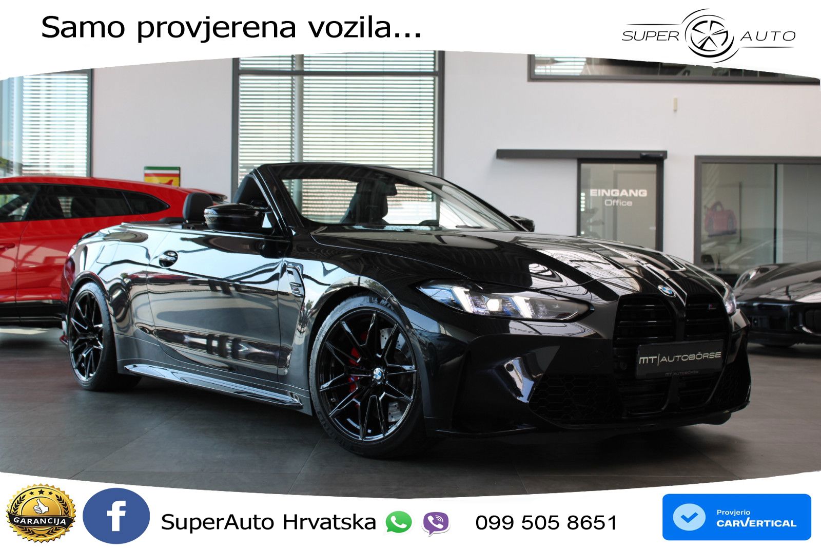 BMW M4 Convertible Competition 3.0 (530 KS) xDrive Steptronic