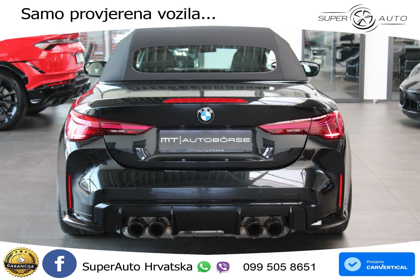 BMW M4 Convertible Competition 3.0 (530 KS) xDrive Steptronic