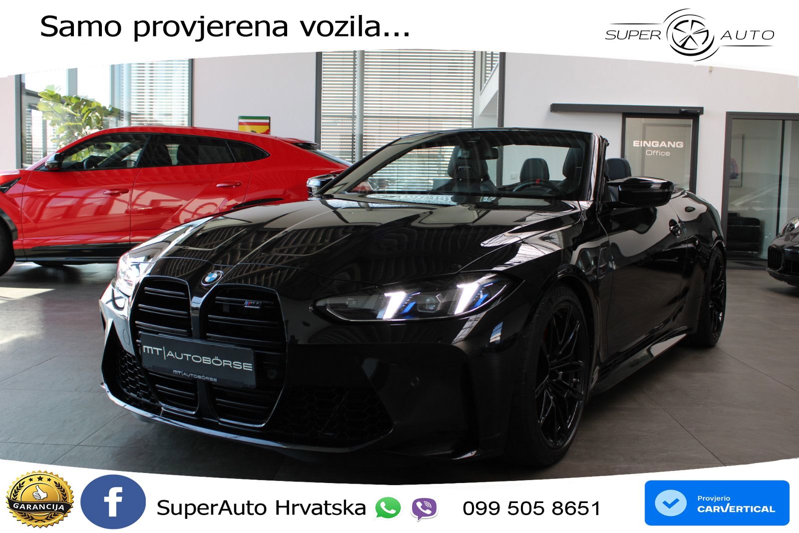 BMW M4 Convertible Competition 3.0 (530 KS) xDrive Steptronic