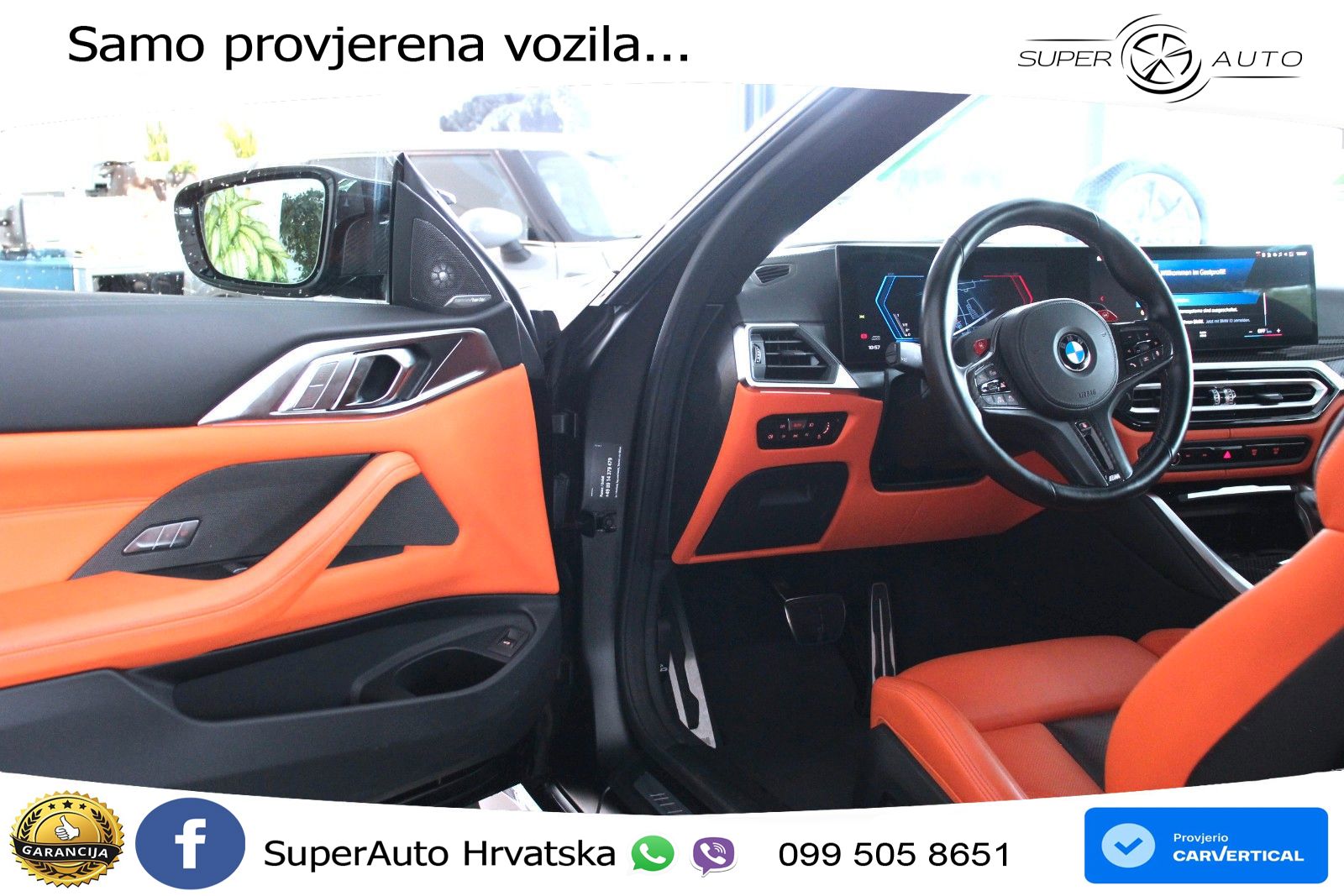 BMW M4 Competition 3.0 (510 KS) Steptronic LED+GR SJED+ACC