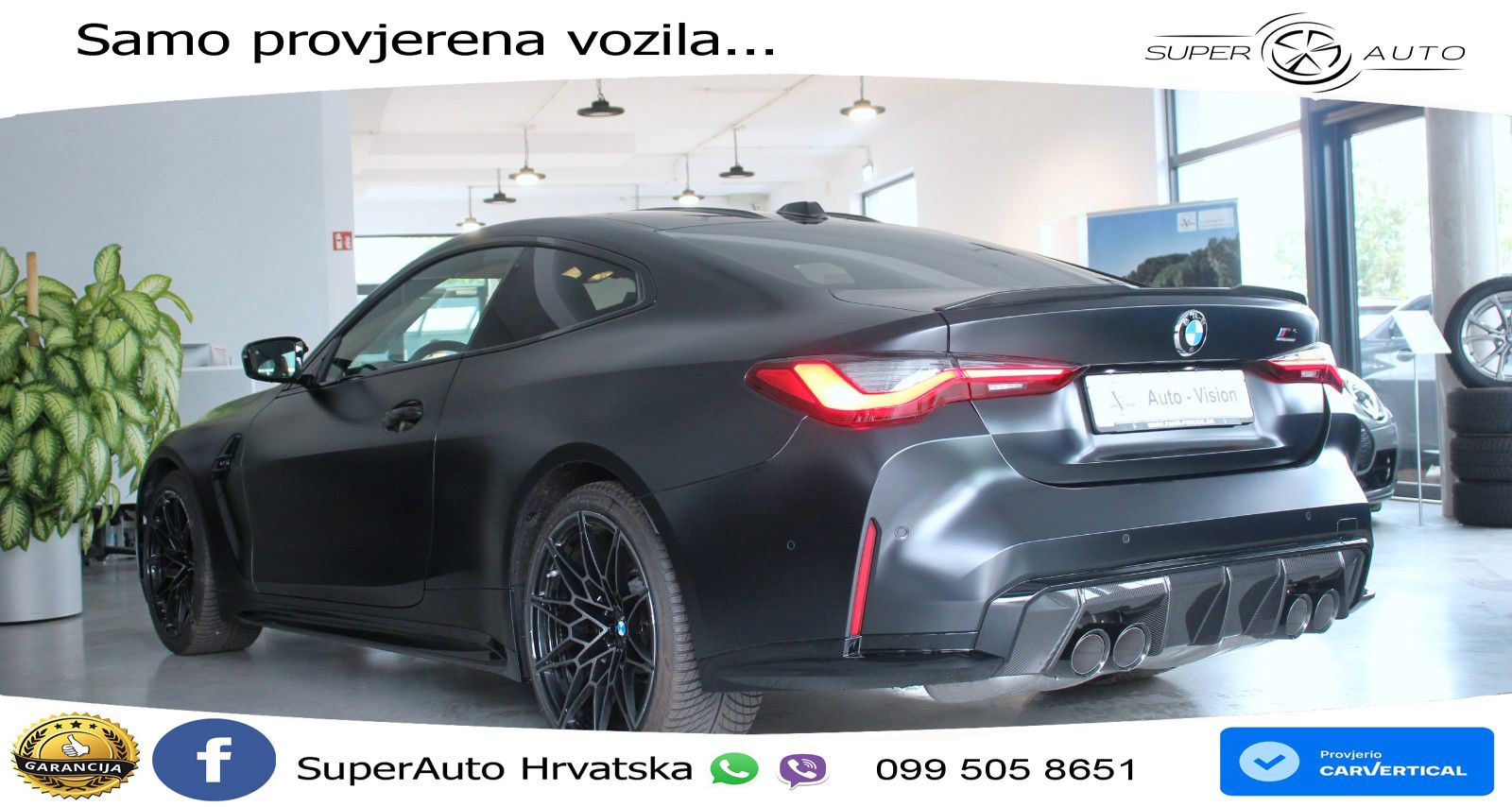 BMW M4 Competition 3.0 (510 KS) Steptronic LED+GR SJED+ACC