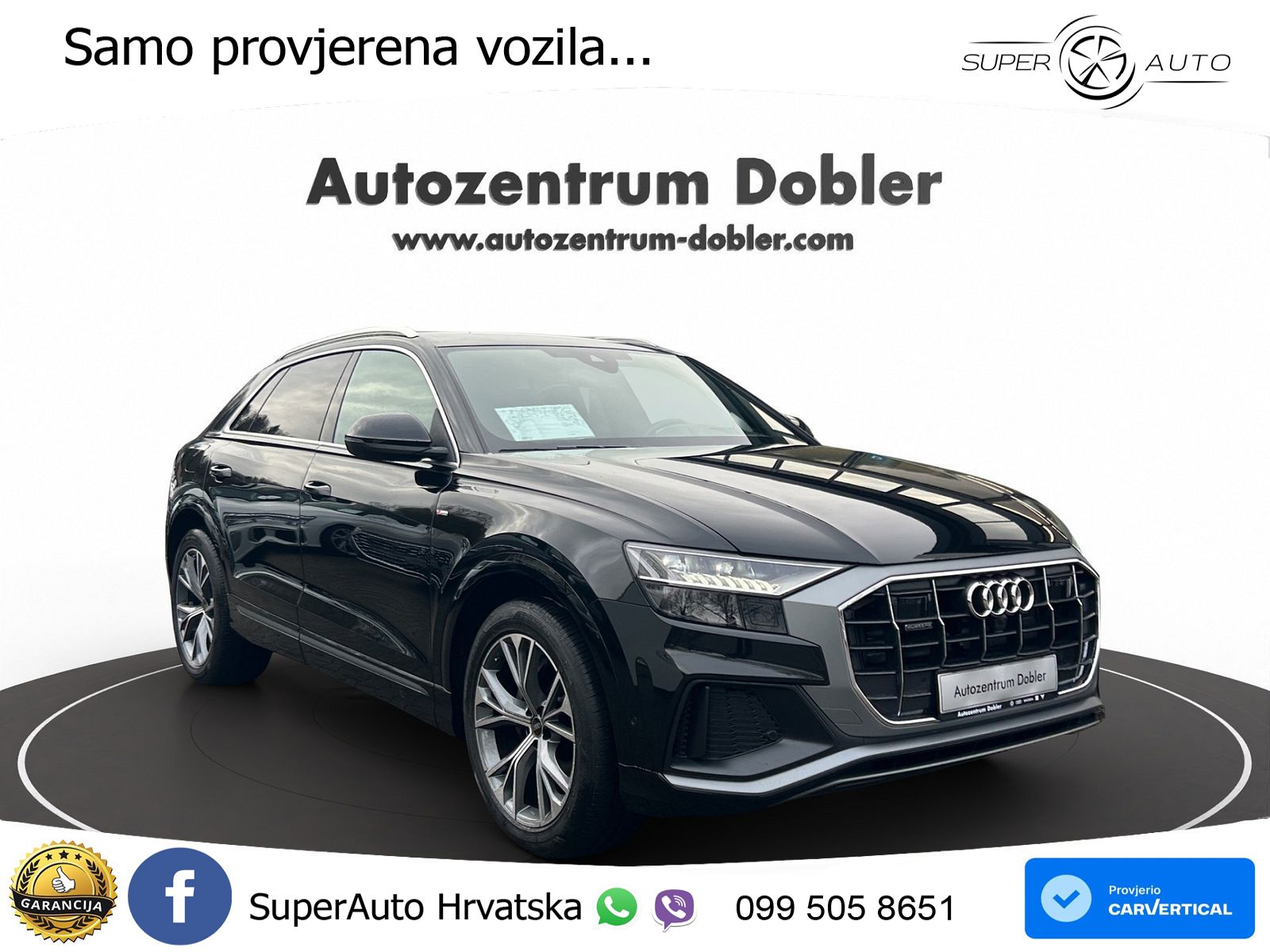 Audi Q8 50 TDI V6 (286 KS) quattro Tiptronic