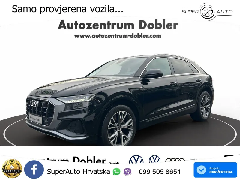 Audi Q8 50 TDI V6 (286 KS) quattro Tiptronic S line LED+GR SJED+ACC