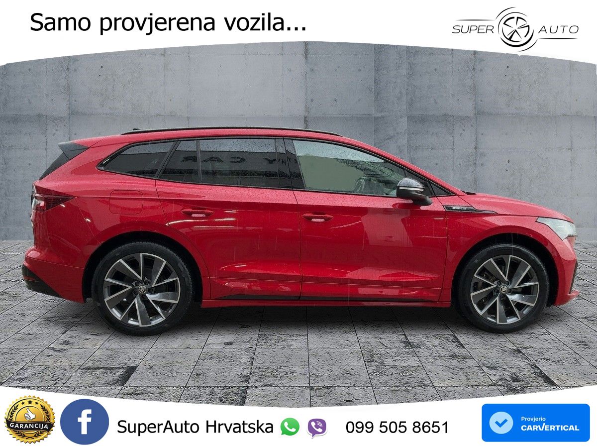 Škoda Enyaq iV 80x 82 kWh (265 KS) AWD SportLine LED+GR SJED+ACC