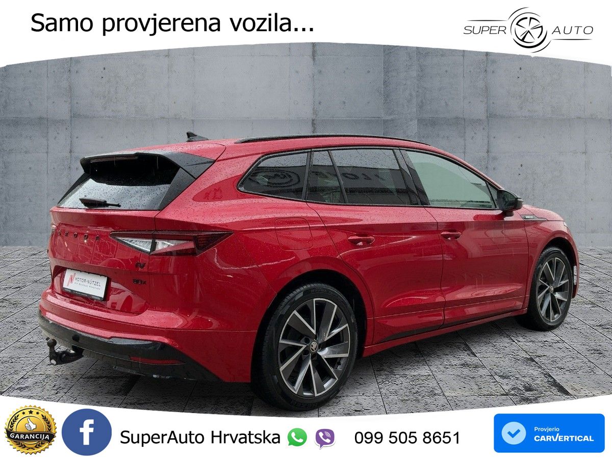 Škoda Enyaq iV 80x 82 kWh (265 KS) AWD SportLine LED+GR SJED+ACC