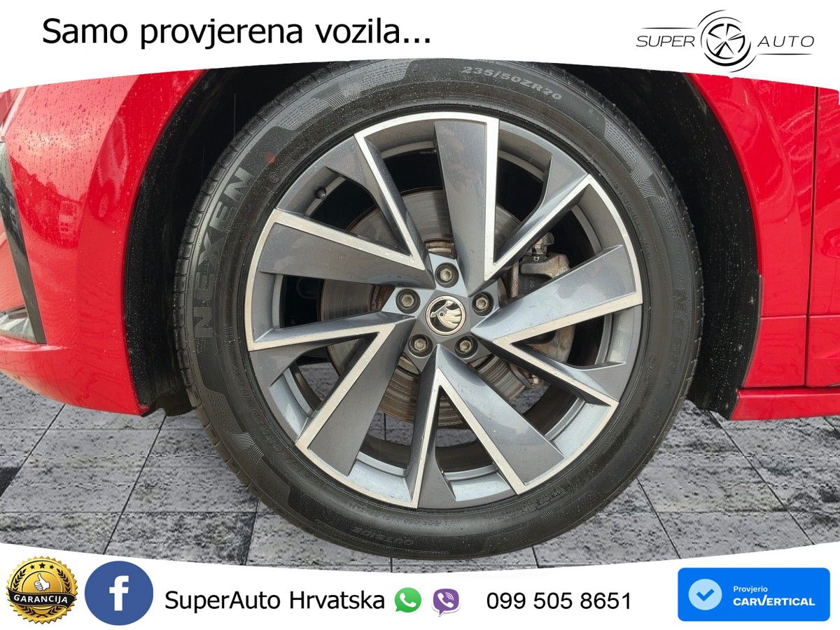 Škoda Enyaq iV 80x 82 kWh (265 KS) AWD SportLine LED+GR SJED+ACC