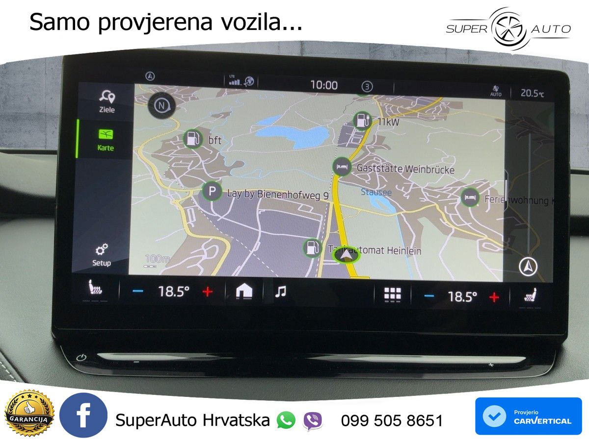 Škoda Enyaq iV 80x 82 kWh (265 KS) AWD SportLine LED+GR SJED+ACC