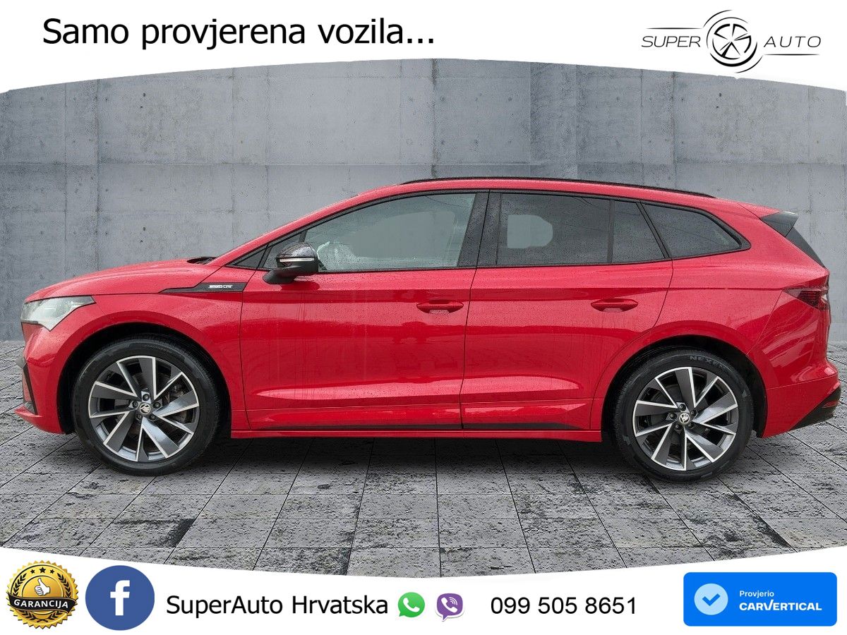 Škoda Enyaq iV 80x 82 kWh (265 KS) AWD SportLine LED+GR SJED+ACC