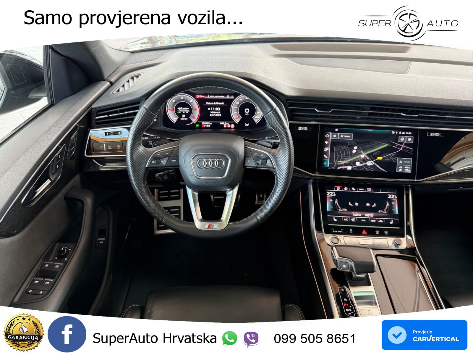 Audi Q8 50 TDI V6 (286 KS) quattro Tiptronic