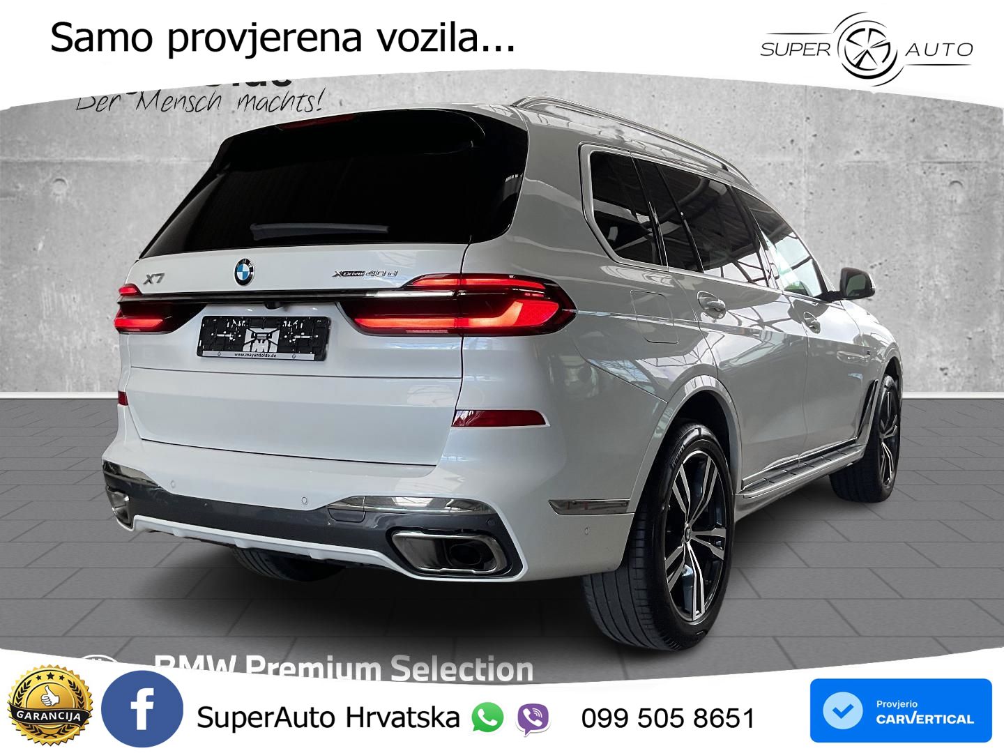 BMW X7 40d (352 KS) xDrive Steptronic