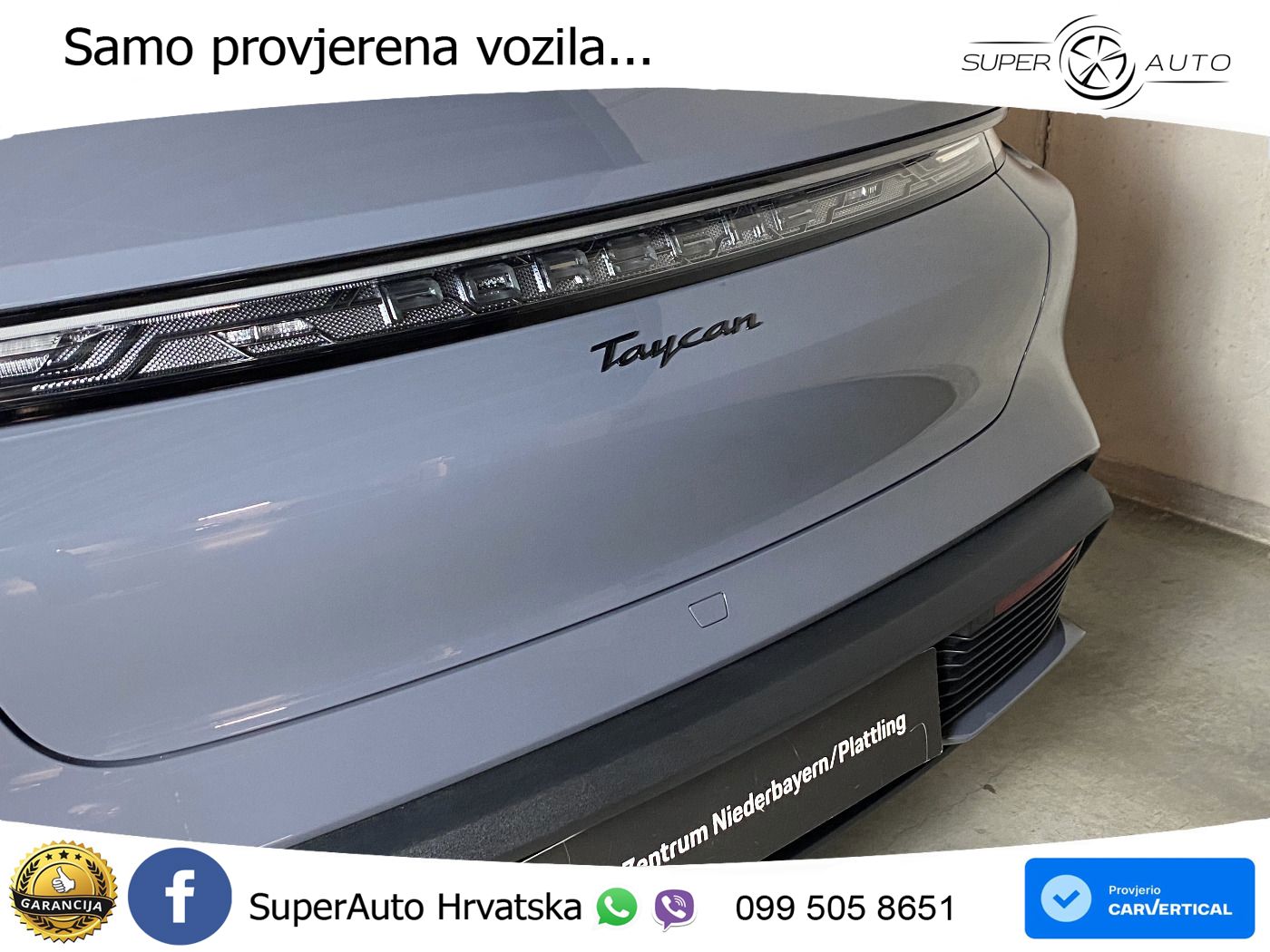 Porsche Taycan Sport Turismo 105 kWh (435 KS)