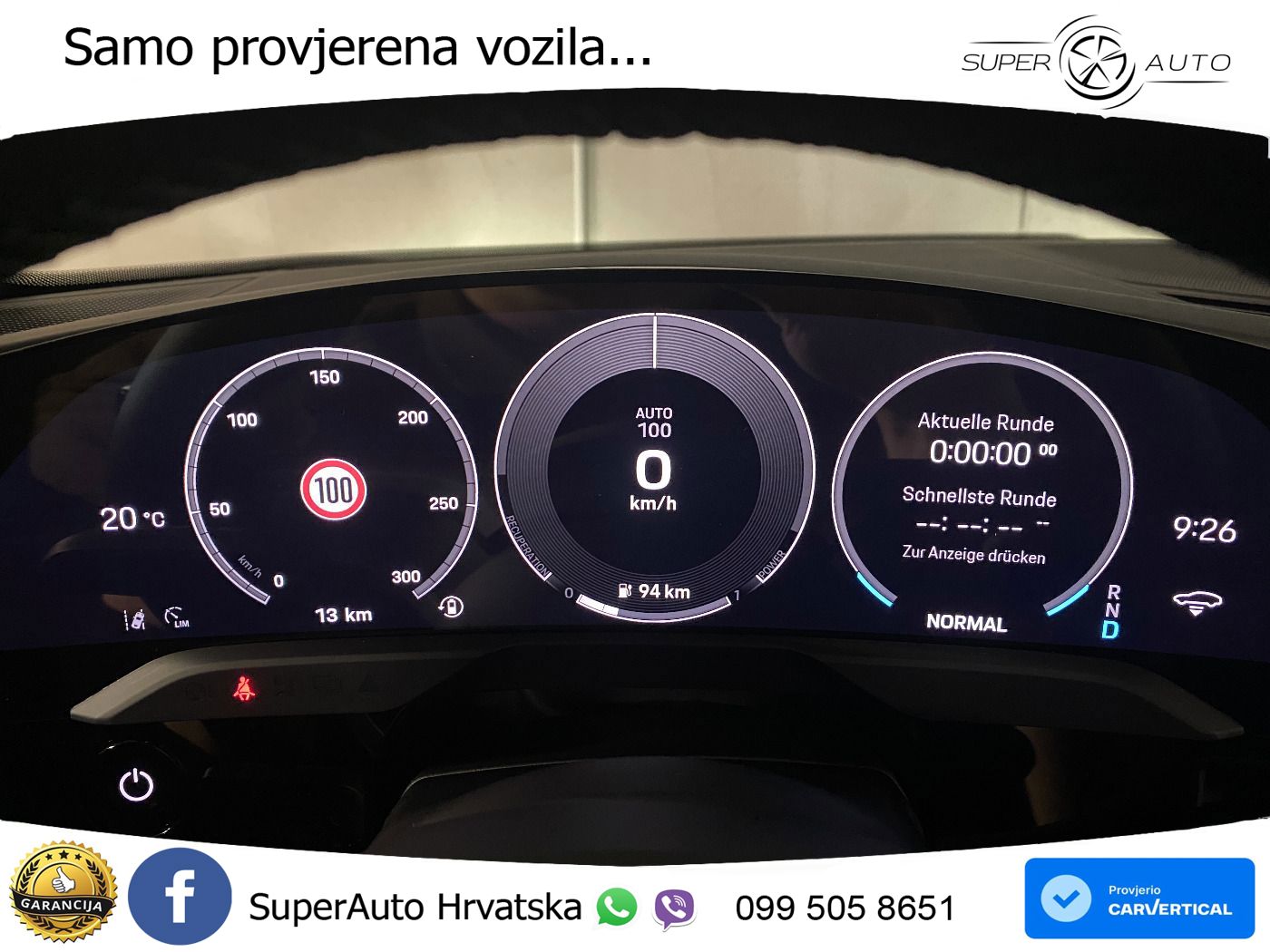 Porsche Taycan Sport Turismo 105 kWh (435 KS)