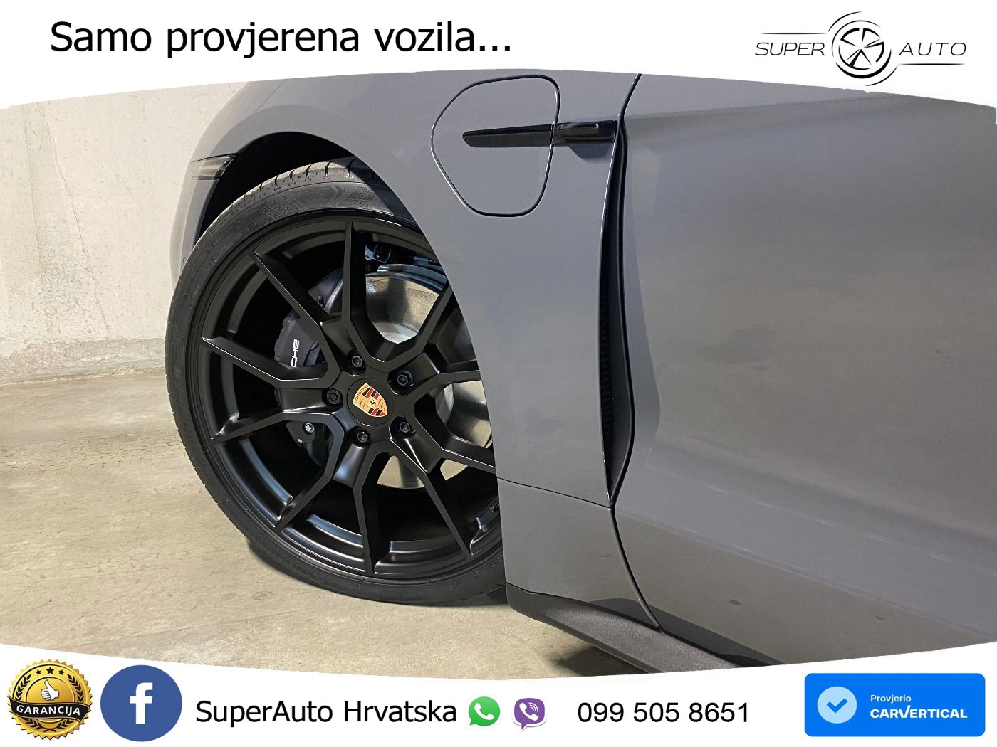 Porsche Taycan Sport Turismo 105 kWh (435 KS)
