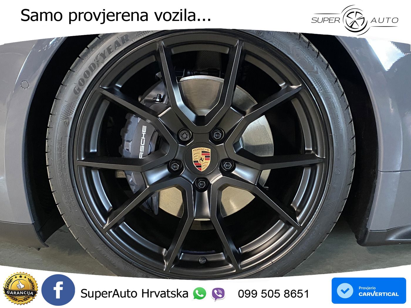 Porsche Taycan Sport Turismo 105 kWh (435 KS)