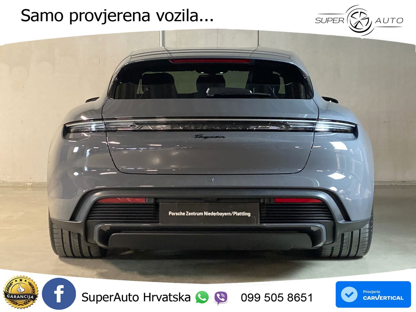 Porsche Taycan Sport Turismo 105 kWh (435 KS)
