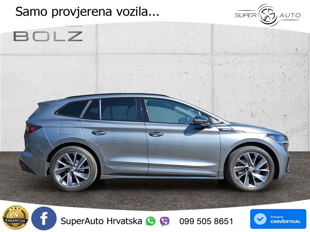 Škoda Enyaq iV 80x 82 kWh (265 KS) AWD SportLine LED+GR SJED+ACC