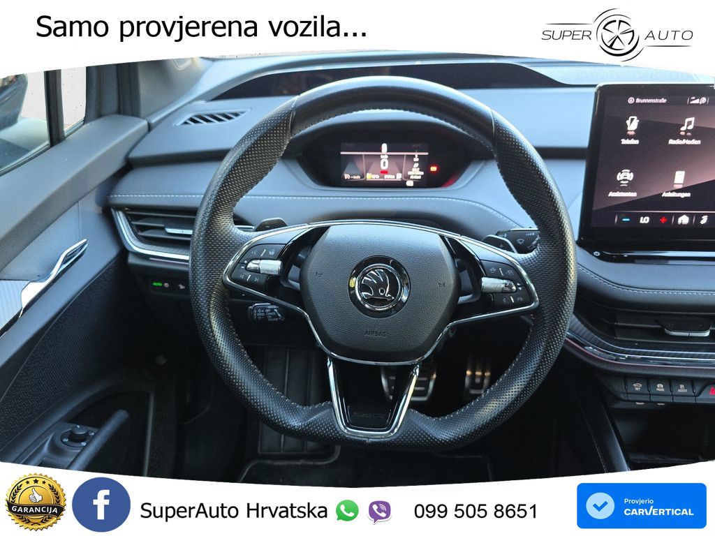 Škoda Enyaq iV 80x 82 kWh (265 KS) AWD SportLine LED+GR SJED+ACC
