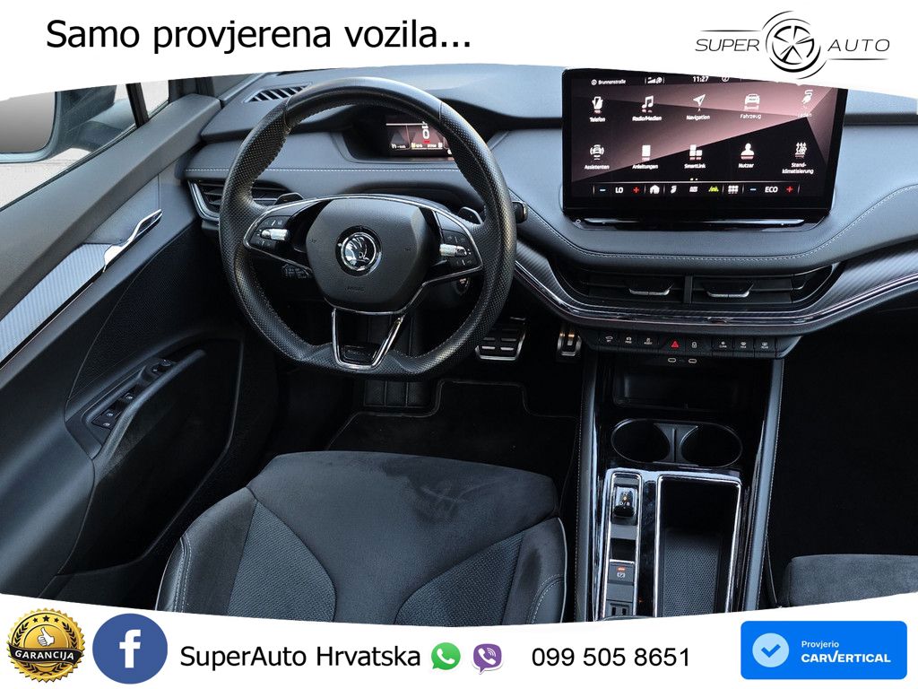 Škoda Enyaq iV 80x 82 kWh (265 KS) AWD SportLine LED+GR SJED+ACC