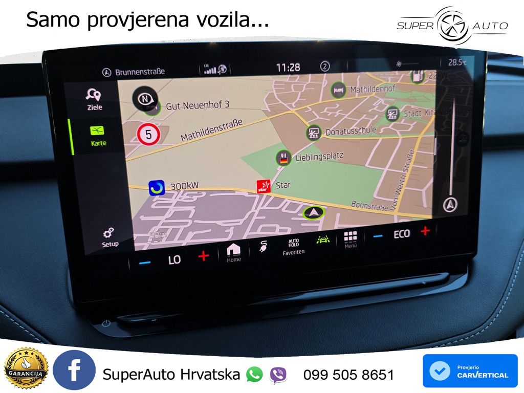 Škoda Enyaq iV 80x 82 kWh (265 KS) AWD SportLine LED+GR SJED+ACC