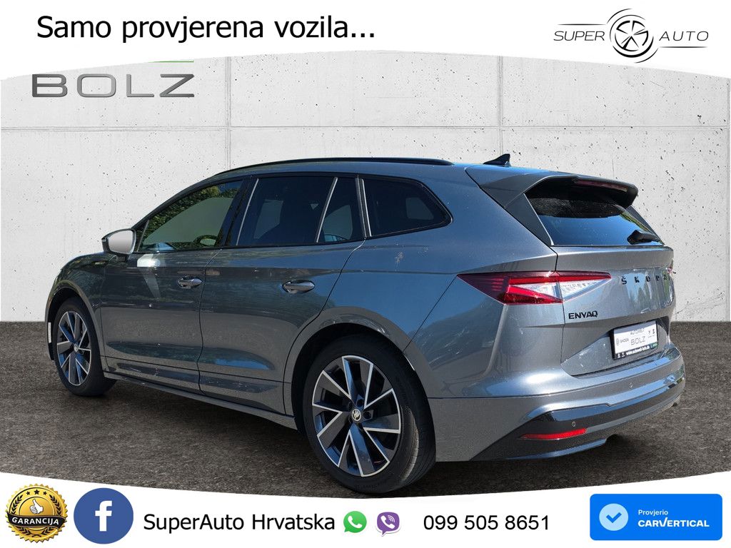 Škoda Enyaq iV 80x 82 kWh (265 KS) AWD SportLine LED+GR SJED+ACC