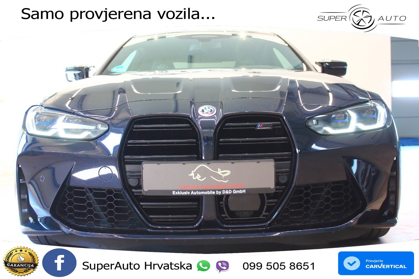 BMW M4 Competition 3.0 (510 KS) xDrive Steptronic LED+GR SJED+ACC