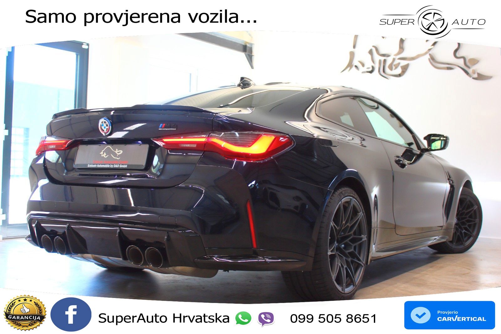 BMW M4 Competition 3.0 (510 KS) xDrive Steptronic LED+GR SJED+ACC