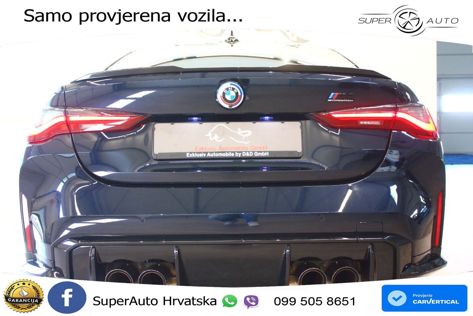 BMW M4 Competition 3.0 (510 KS) xDrive Steptronic LED+GR SJED+ACC
