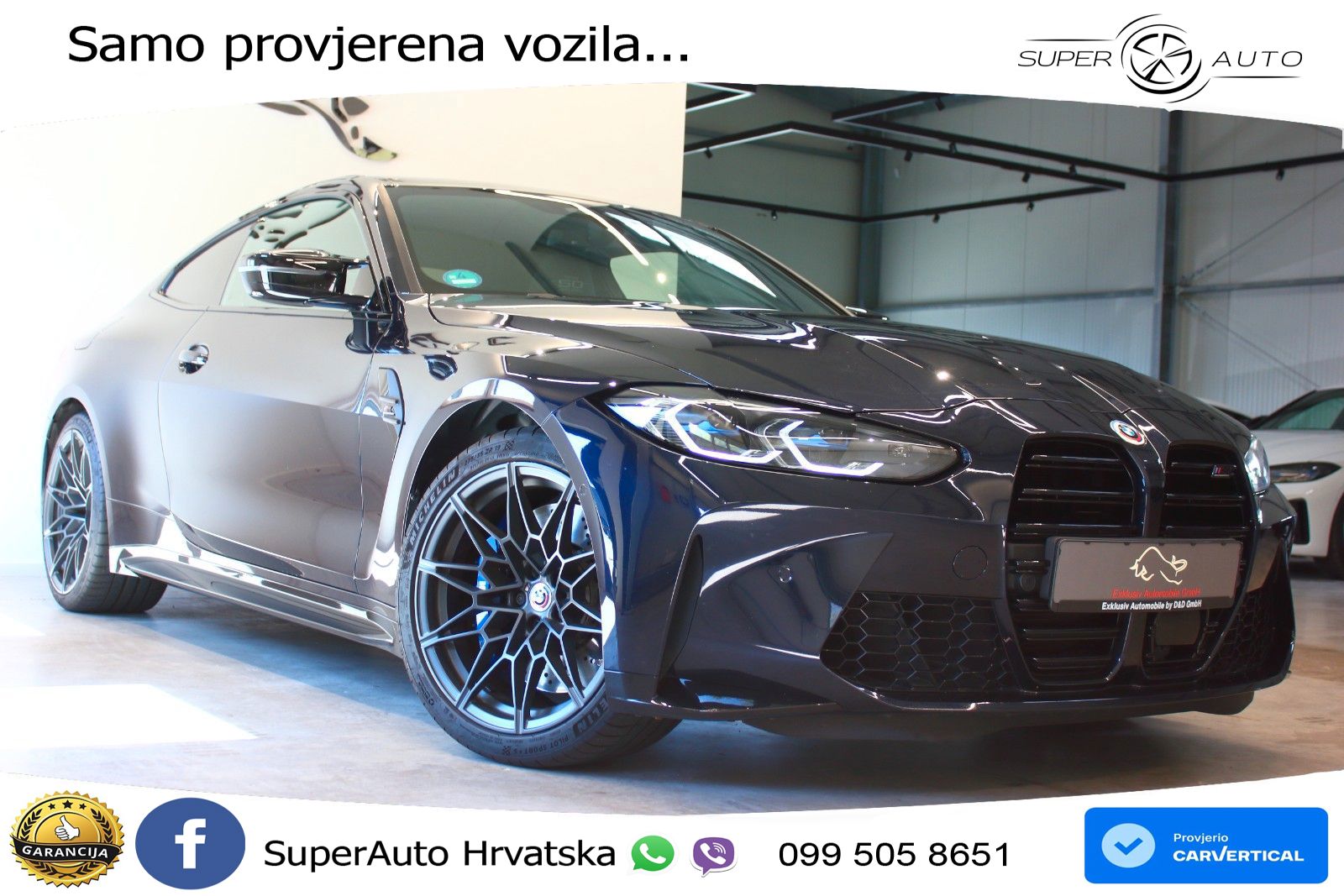 BMW M4 Competition 3.0 (510 KS) xDrive Steptronic LED+GR SJED+ACC