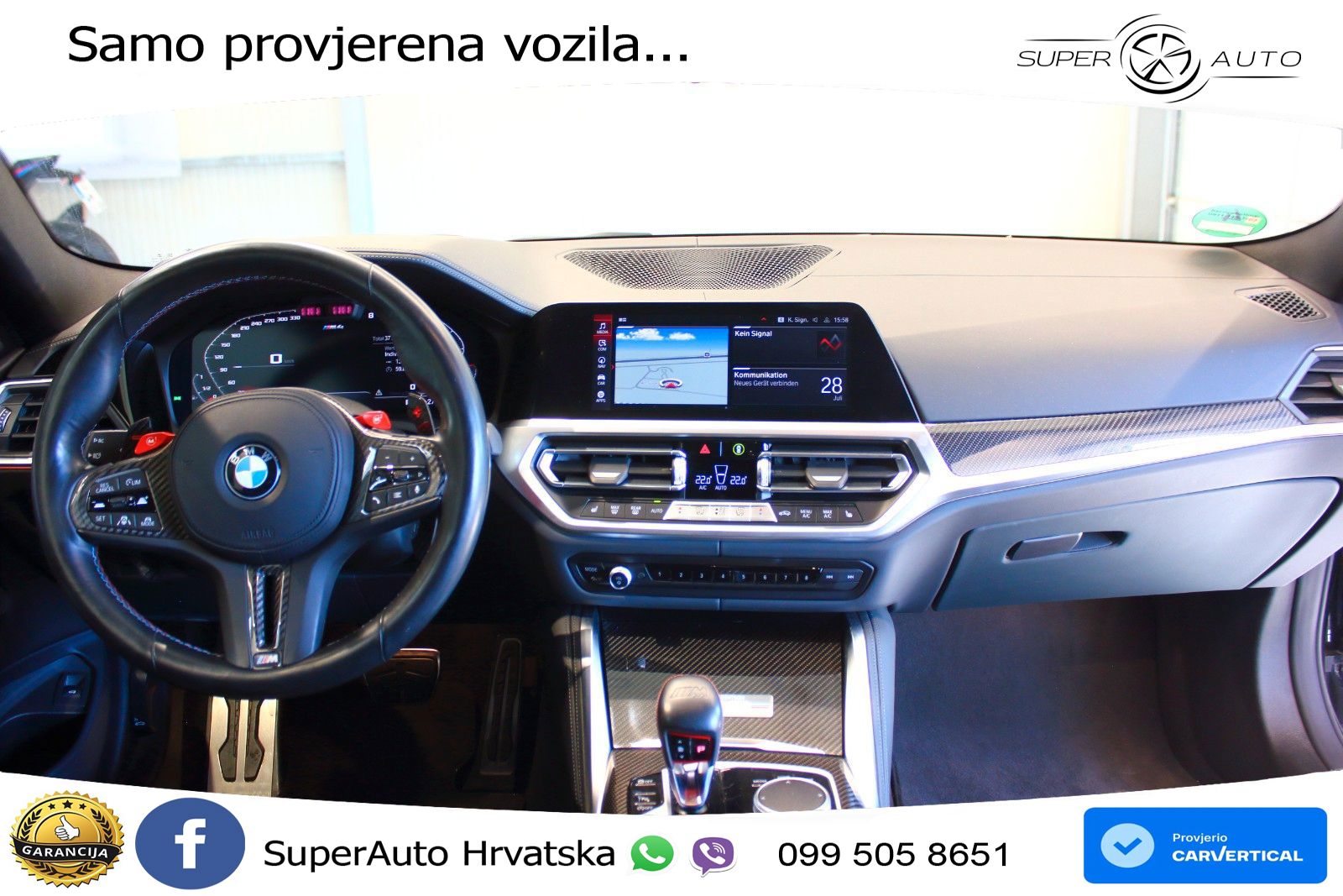 BMW M4 Competition 3.0 (510 KS) xDrive Steptronic LED+GR SJED+ACC