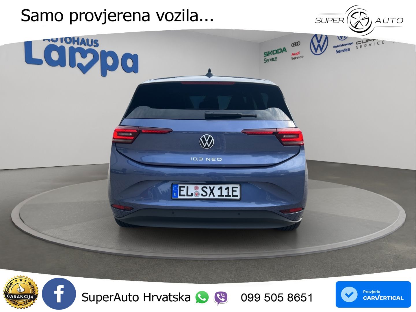 Volkswagen ID.3 79 kWh (231 KS) LED+GR SJED+ACC