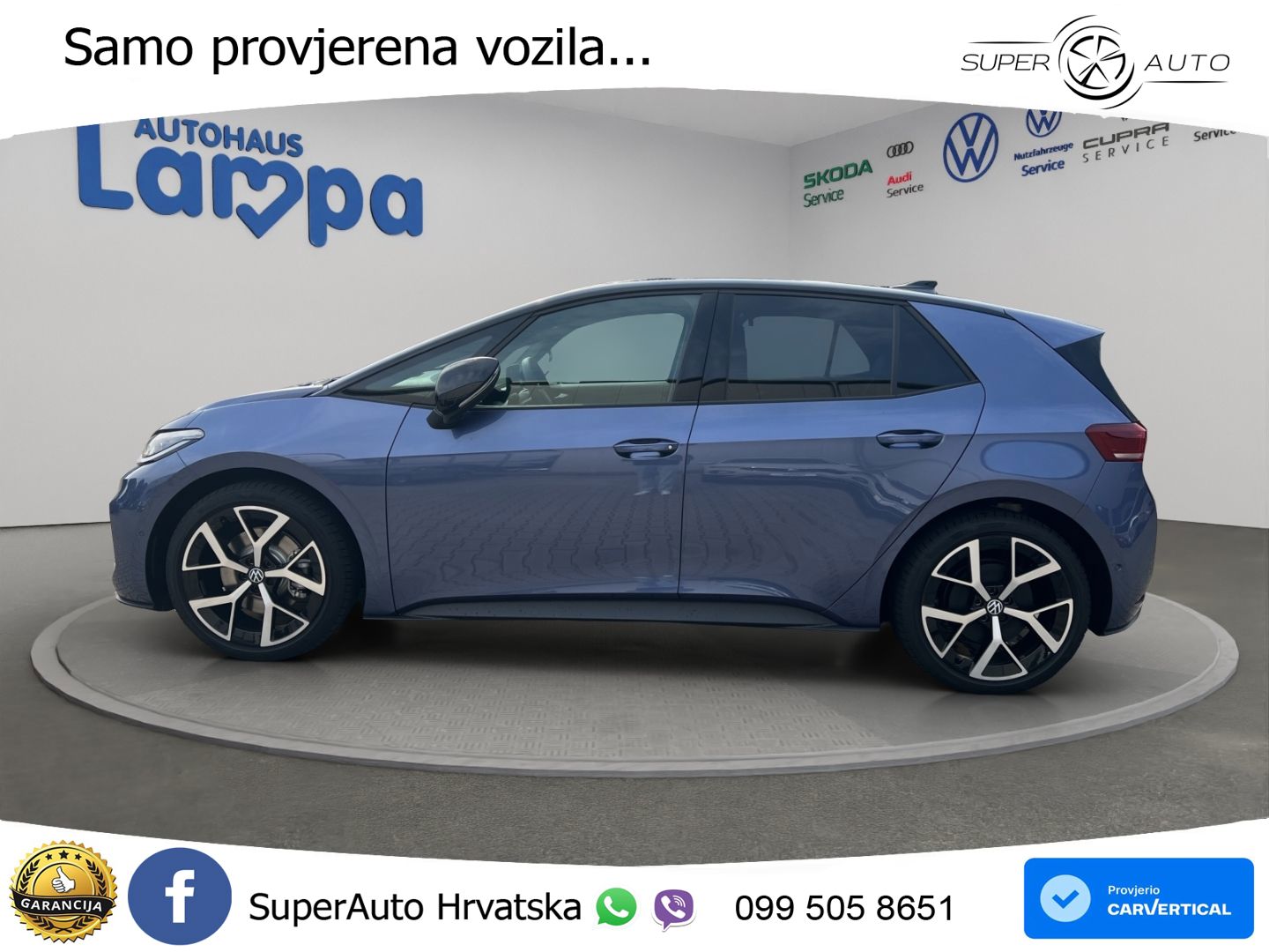 Volkswagen ID.3 79 kWh (231 KS) LED+GR SJED+ACC