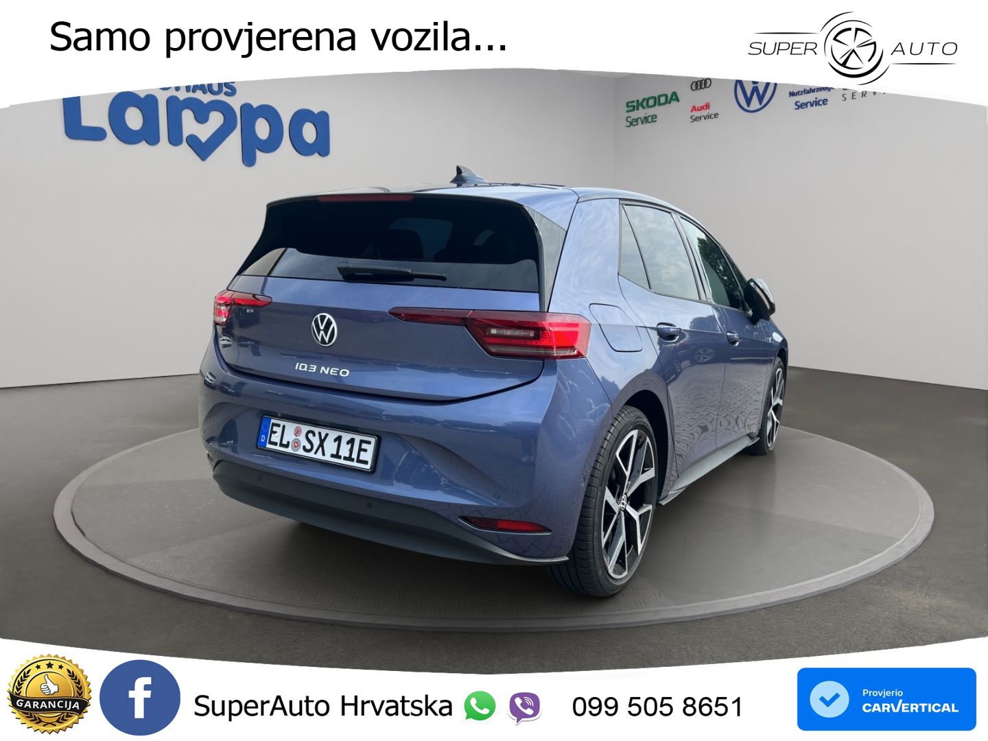 Volkswagen ID.3 79 kWh (231 KS) LED+GR SJED+ACC