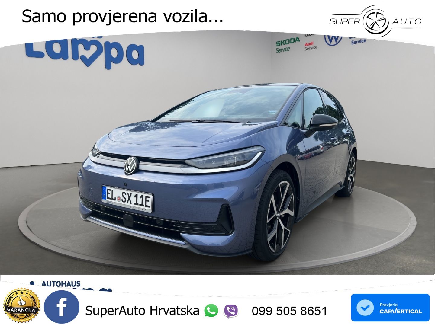Volkswagen ID.3 79 kWh (231 KS) LED+GR SJED+ACC